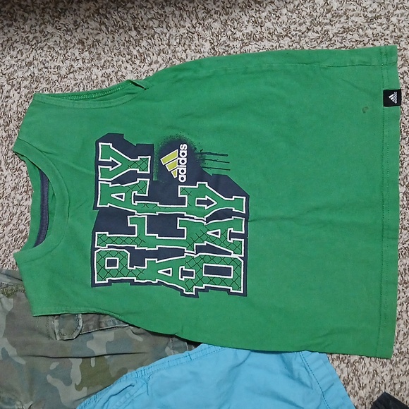 Kids Graphic Tees and Shorts Set Size 6 summer bundle - Picture 2 of 11